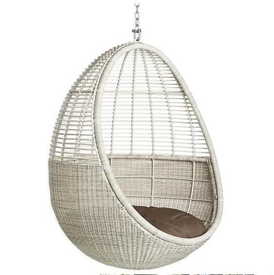 Hanging garden furniture leisure swing egg chair rattan wicker hanging chair