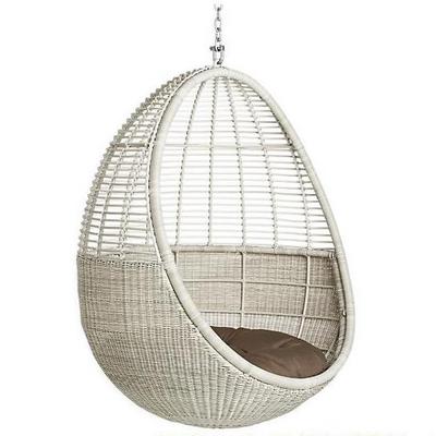 Hanging garden furniture leisure swing egg chair rattan wicker hanging chair