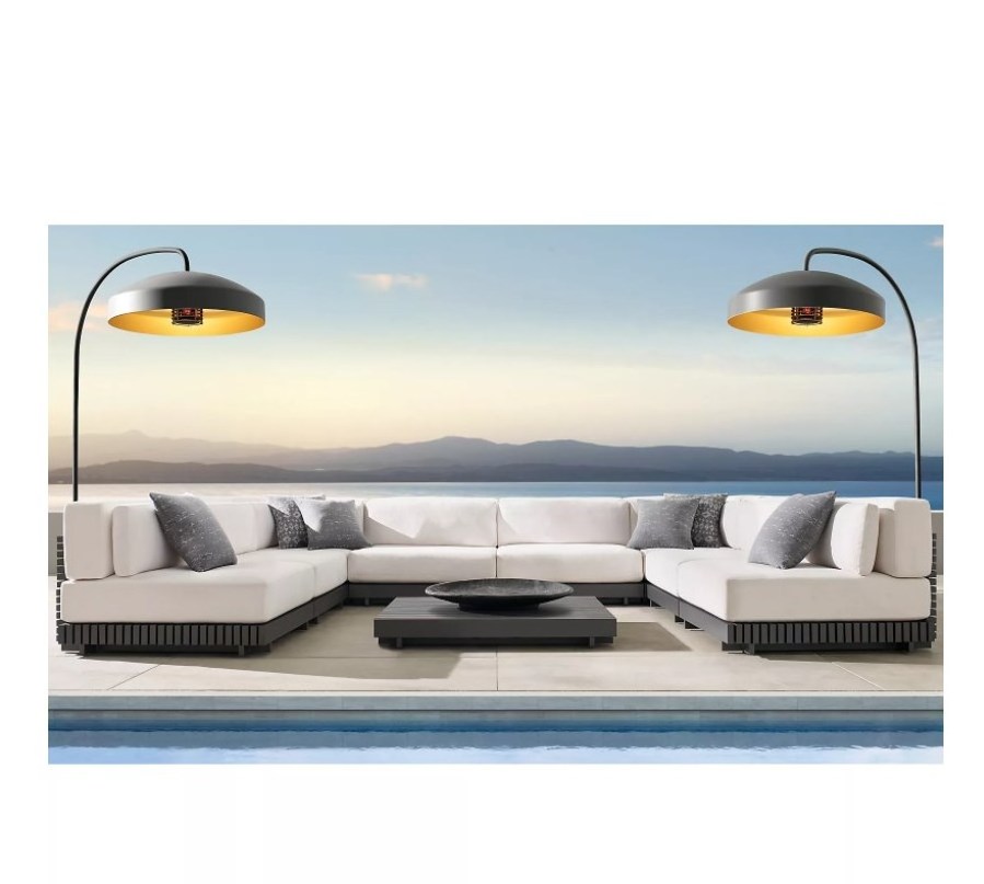 Patio garden sets sofa outdoor patio aluminum modular U-sofa sectional