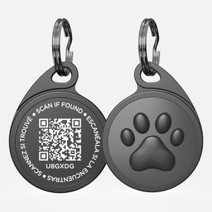 Custom Cheap Durable QR Code Pet Dog ID Tag