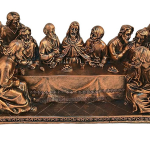 11.41 Inch The Last Supper Statue Collection Jesus Decor for Christians Religious Gifts Suitable for Mantel Dining Table