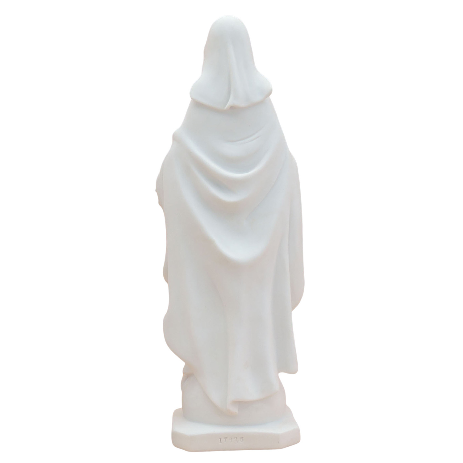 In Stock Resin Statue Our Lady of Grace Blessed Virgin Mother Mary Statue Catholic-White Marble for Gifts