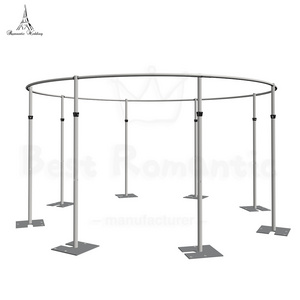 Wholesale Used Adjustable Stands Poles System Circle Events Backdrop Wedding Pipe And Drape For Sale