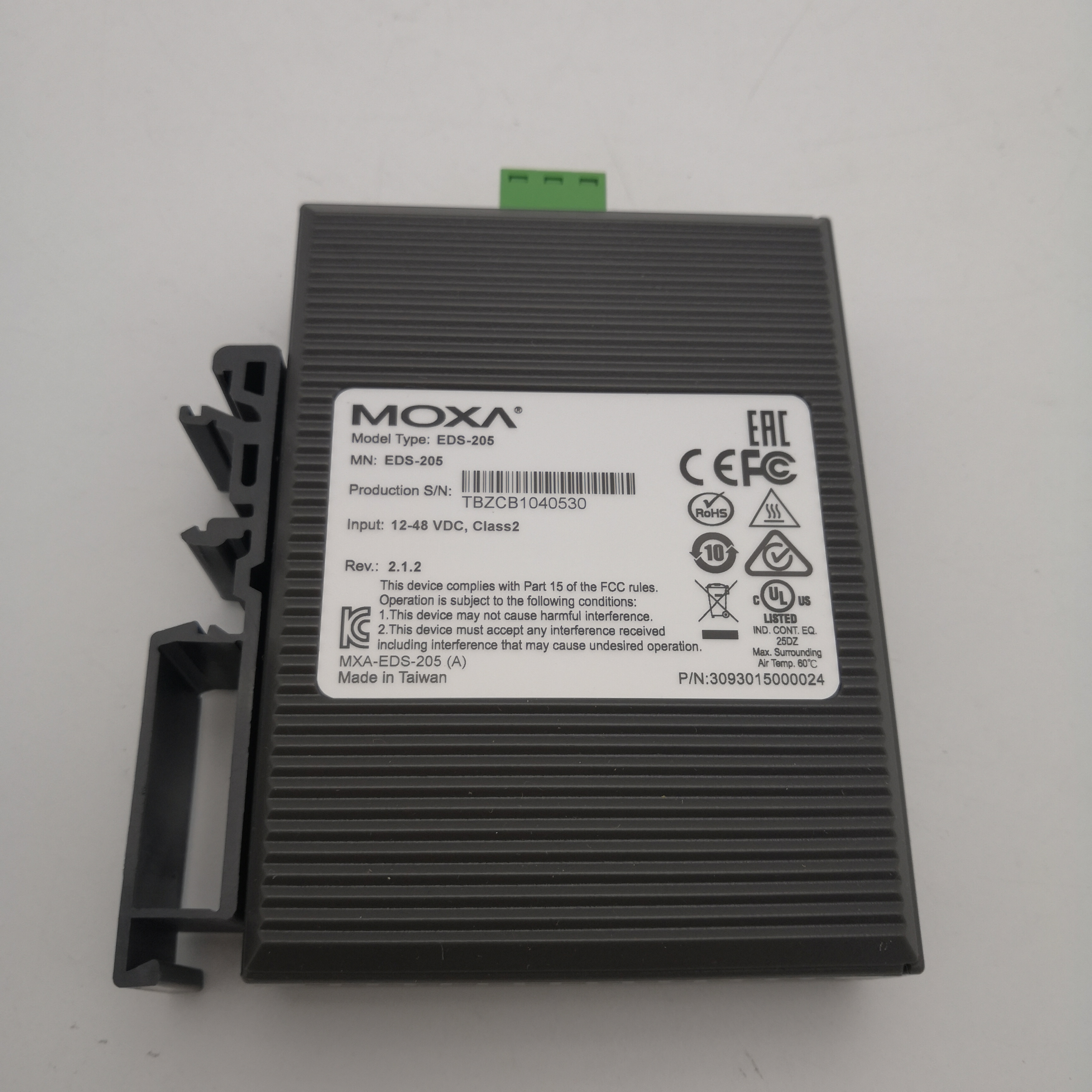 MOXA EDS-205 Ethernet switch