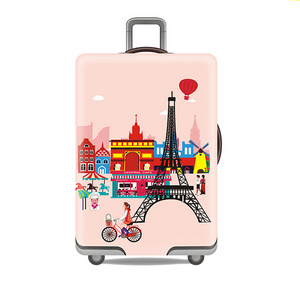 luggage protective covers Elastic Thick Travel Suitcase Spandex Luggage Cover Thick and Stretchy Luggage Cover