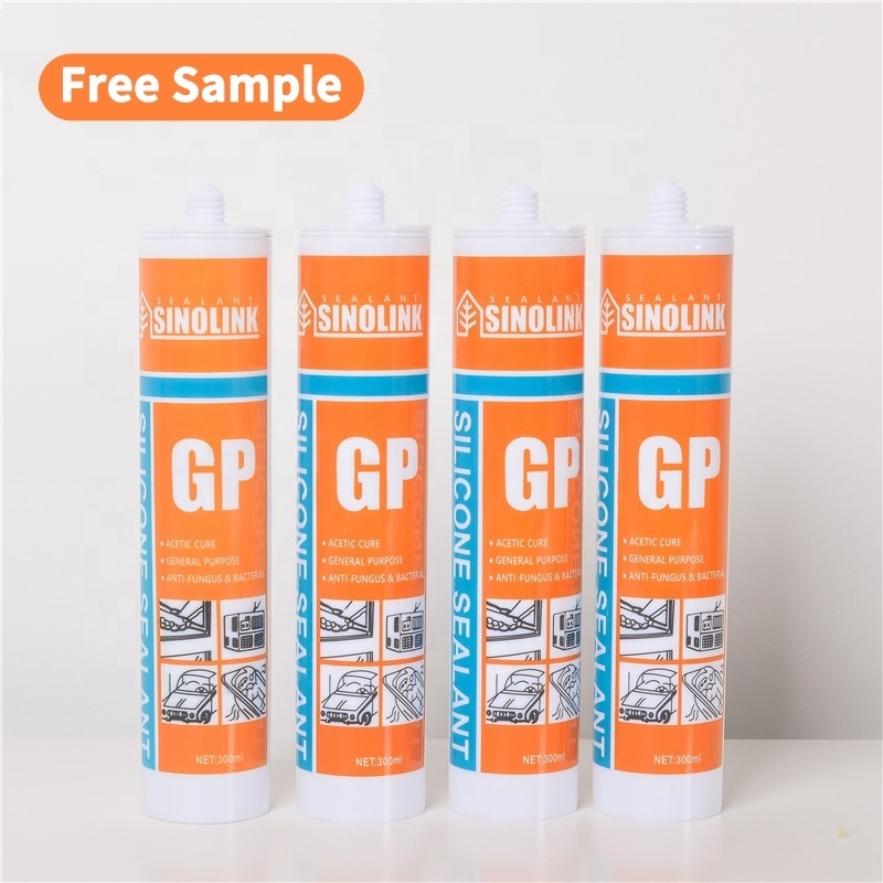 Fireproof Silicone Sealant UV Resistance High Temperature Silicone Adhesive For Clean Metal