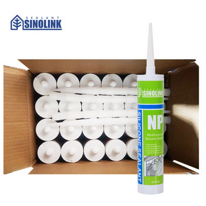 SINOLINK Free Samples Uae Best Sell Acetic Neutral Glass Glue Clear Adhesives Silicone Sealant