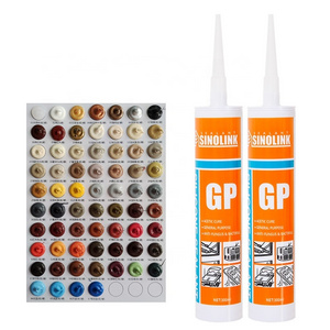 Fireproof Silicone Sealant UV Resistance High Temperature Silicone Adhesive For Clean Metal