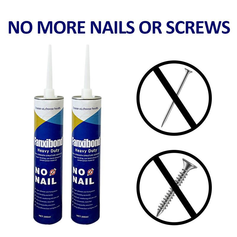 Sinolink High Bonding No More Nails Glue Suppliers No Cure Nail Glue No More Nails Construction Glue