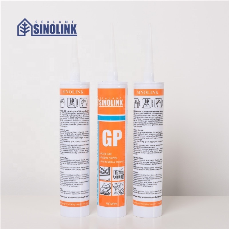 SINOLINK High temperature OEM silicone sealant automotive red grey black RTV gasket maker