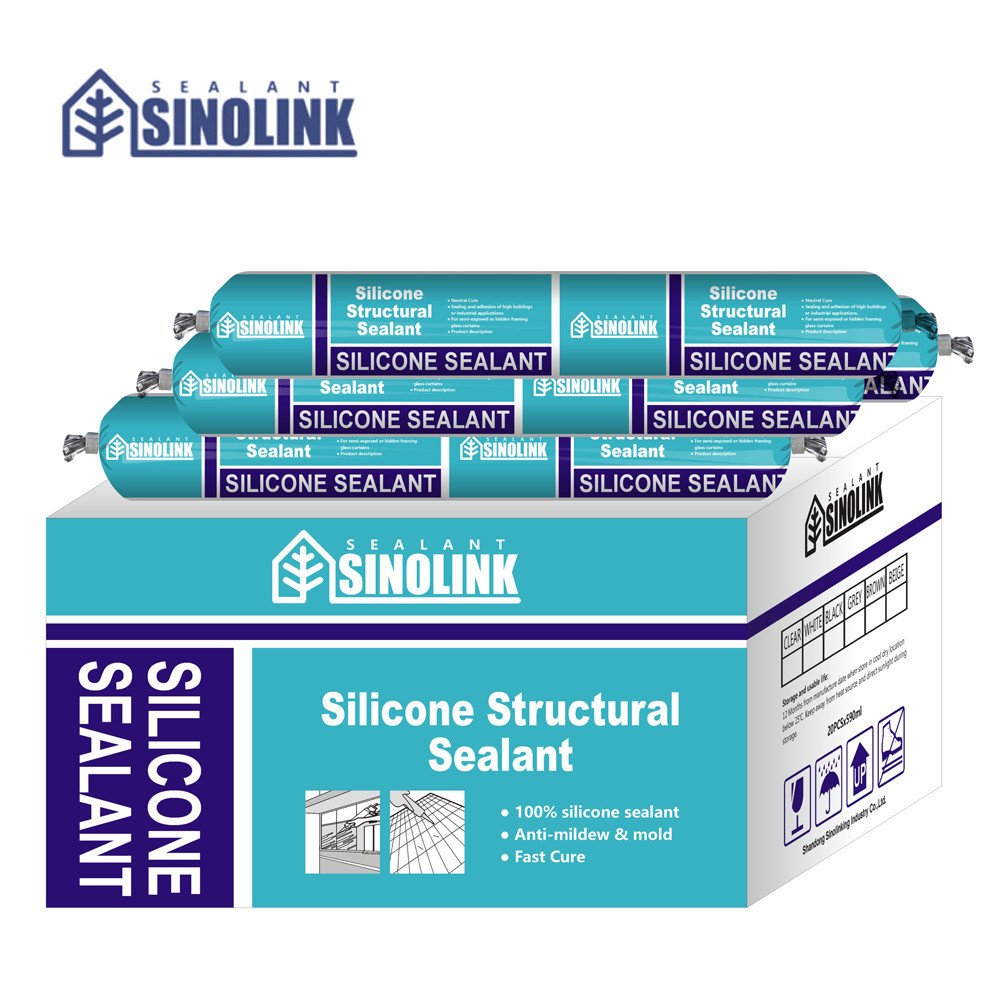 SINOLINK Best heat resistant silicone sealant silicone glue for glass