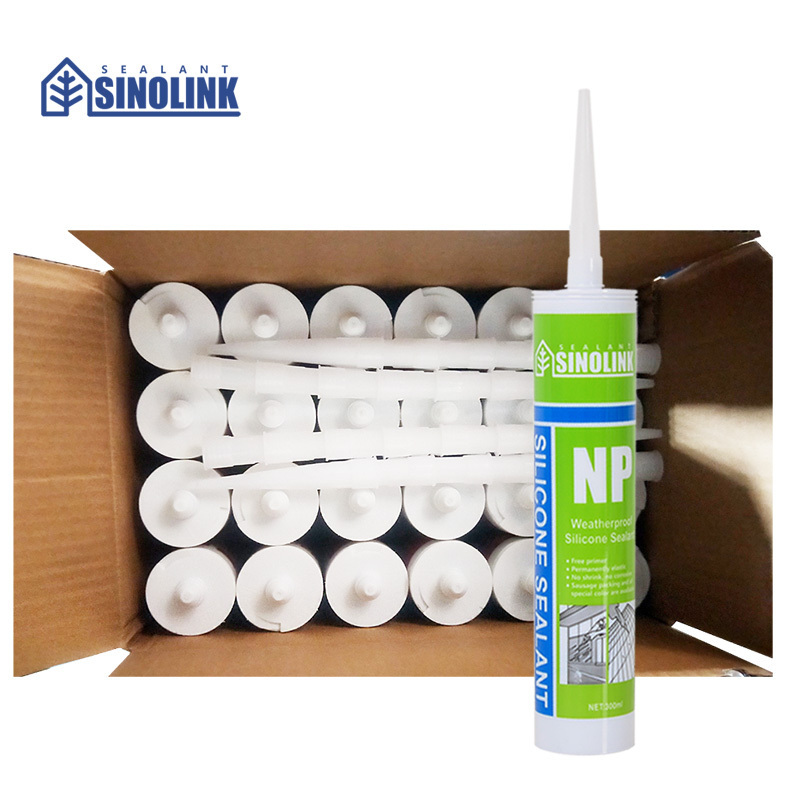 SINOLINK white neutral rtv silicone sealant for aluminium window