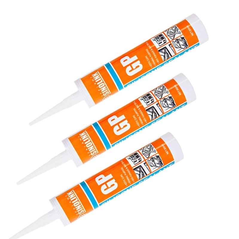 Acetic Glass Silicon Glue Adhesive Clear Gp Glass Aquarium Silicone Sealant Caulking No Smell Silicone Sealant