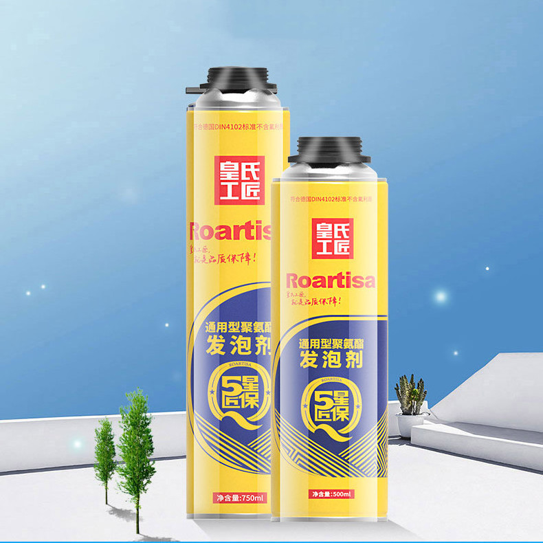 Good Price Door and Windows Professional Mounting Fire Resistance Spray PU Foam Adhesive 750ML