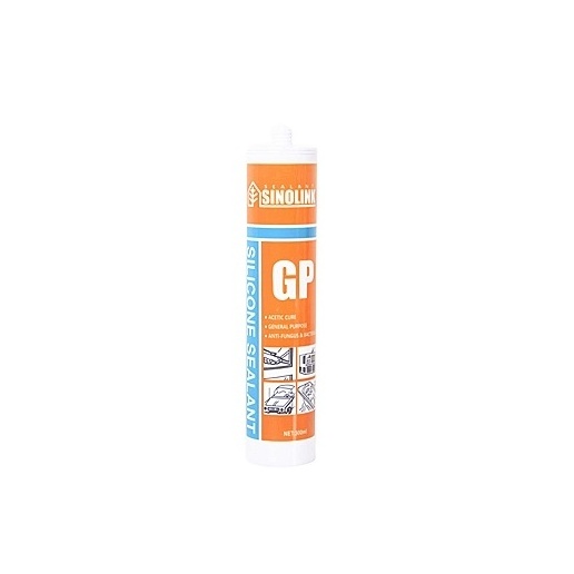 SINOLINK White 300ML Best Quality adhesive glue wood PVC Wall Tiles Frame Crack Silicone Sealant