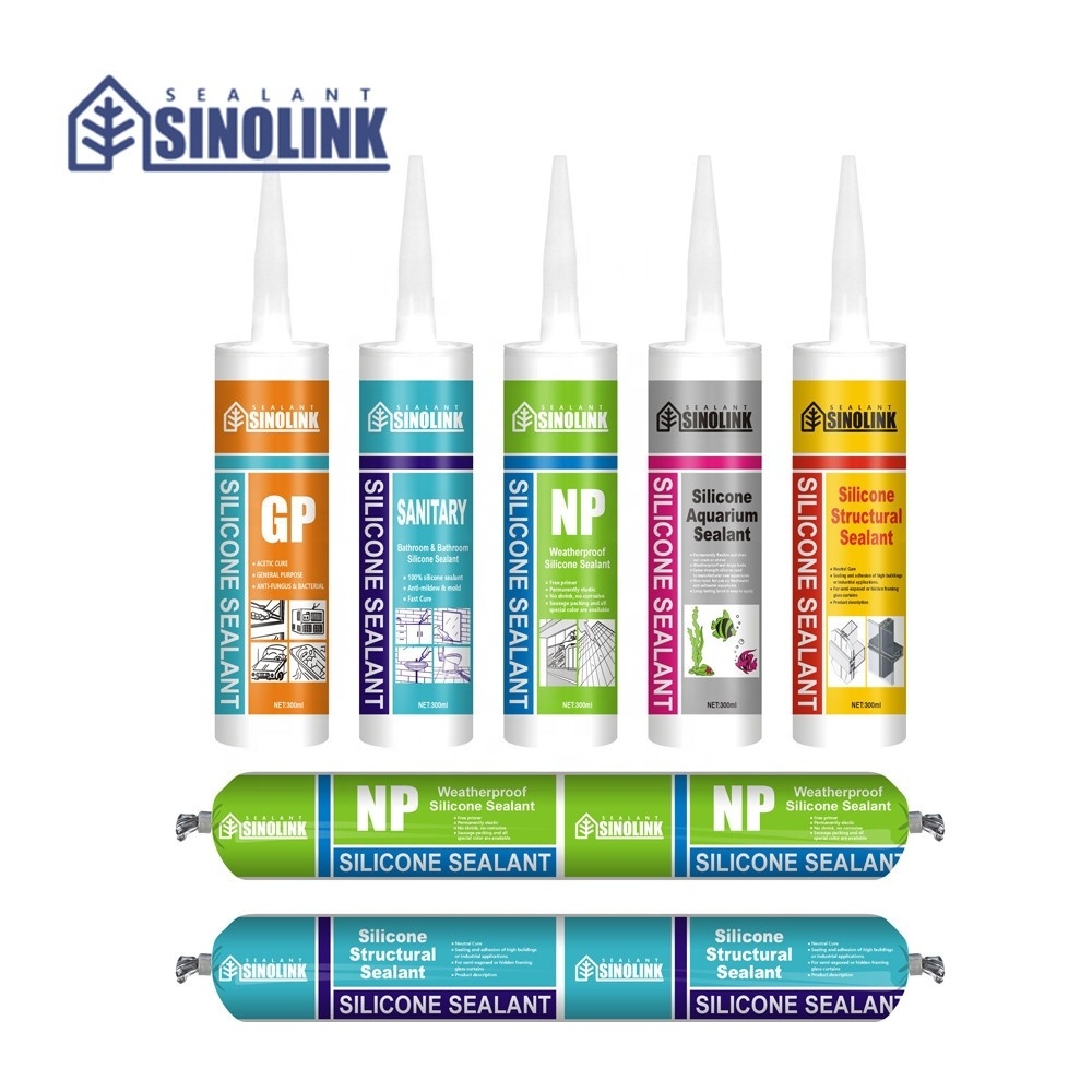 SINOLINK high quality cheap gp rtv acrylic silicone sealant bulk price