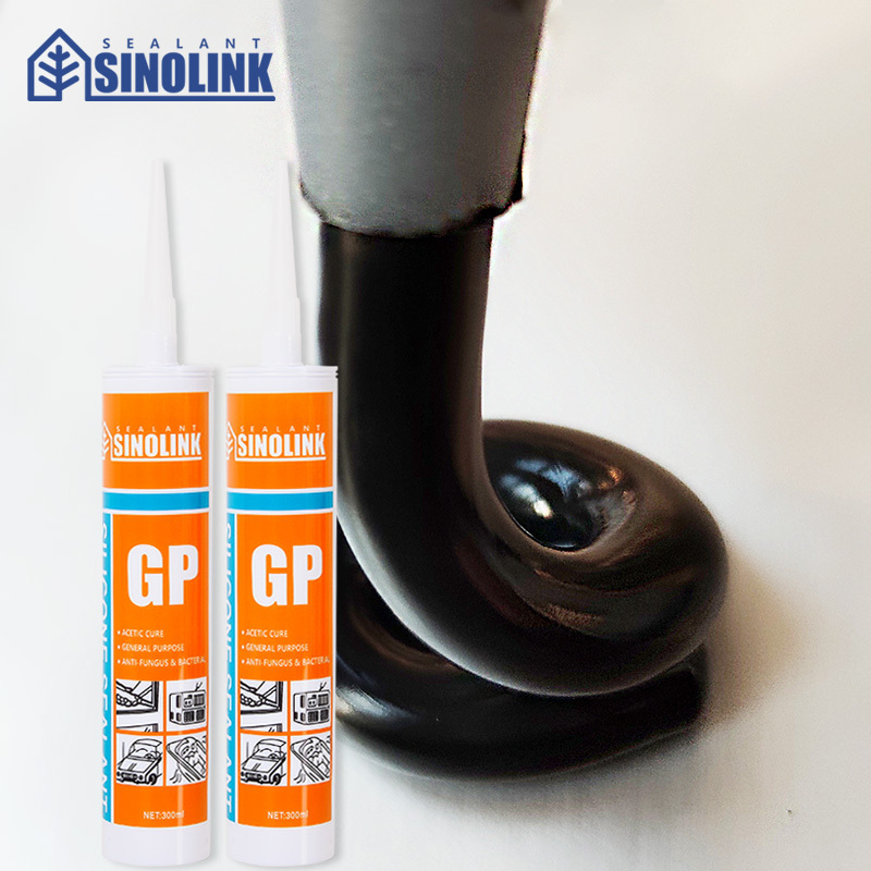 Fireproof Silicone Sealant UV Resistance High Temperature Silicone Adhesive For Clean Metal