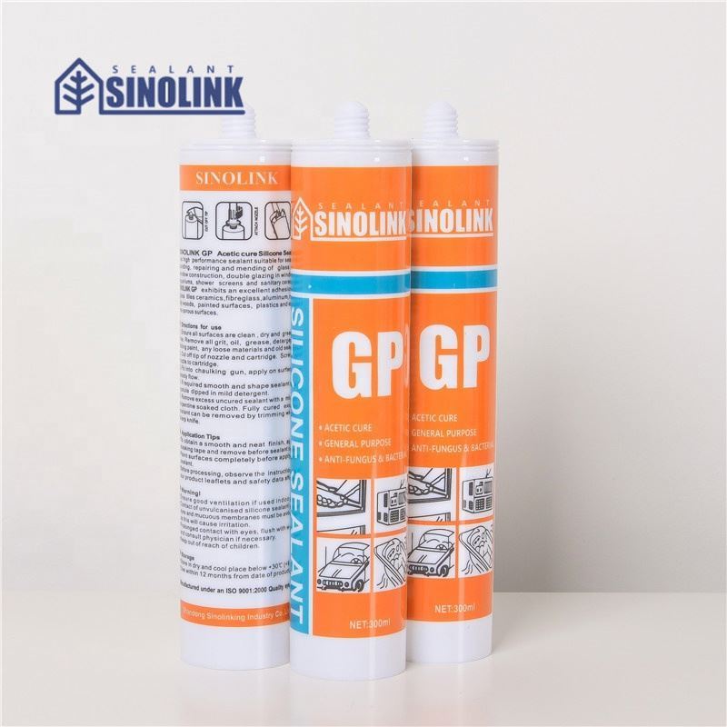 SINOLINK high quality neutral dubai high temp red stained glass silicone sealant