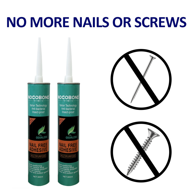 SINOLINK  OEM Adhesive For Advertising Signs Nail Free Glue No More Nails For Wood Mirror Screw