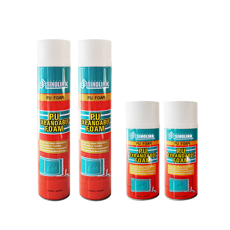 SINOLINK Super Performance Adhesives & Sealants PU Foam Sealant Production PU Foam Spray