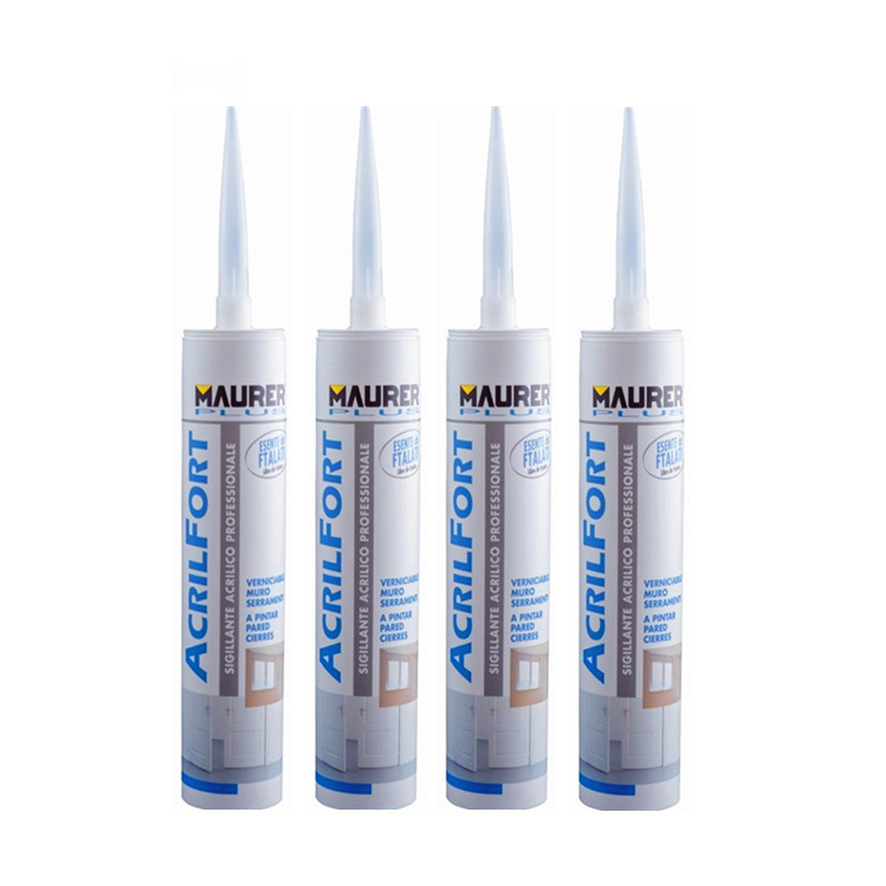 SINOLINK Cheaper Quality Colorful Clear Color Paintable Acrylic Silicone Sealant For Caulking