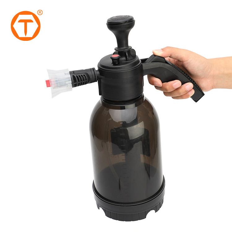 2L Portable Plastic Home Car Wash Washer High Pressure Car Detailing Spray Bottles Hand Pump Water Manual Car foam Sprayer