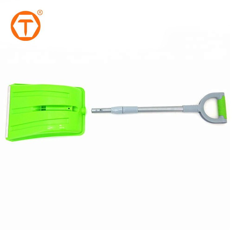 Emergency Adjustable Telescopic Cleaning Ice Snow Removal Tool Foldable Plastic Folding Snow Shovel for Car