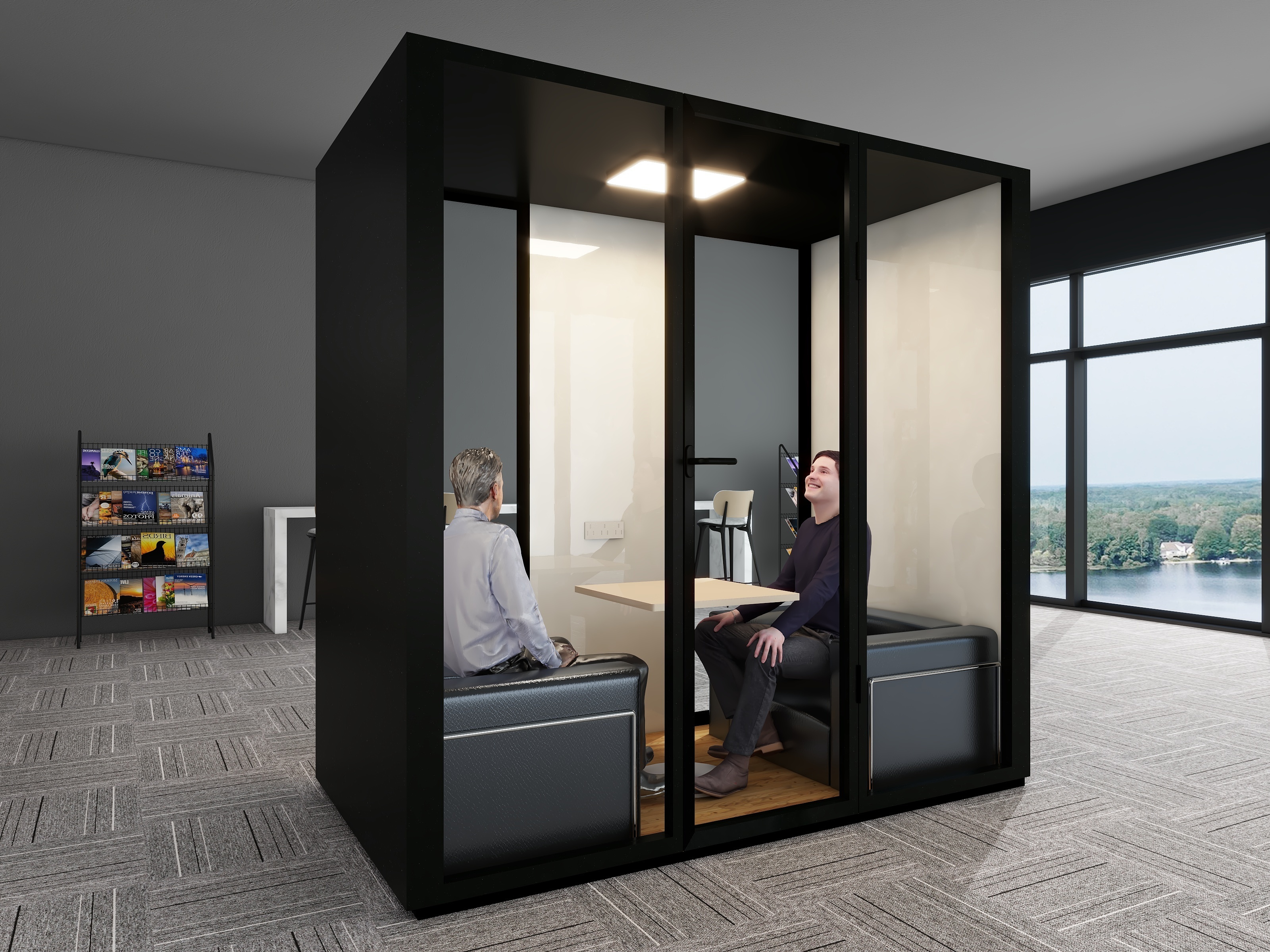 Factory direct sales Acoustic Portable Silence Private Working Soundproof Booth Office Pod