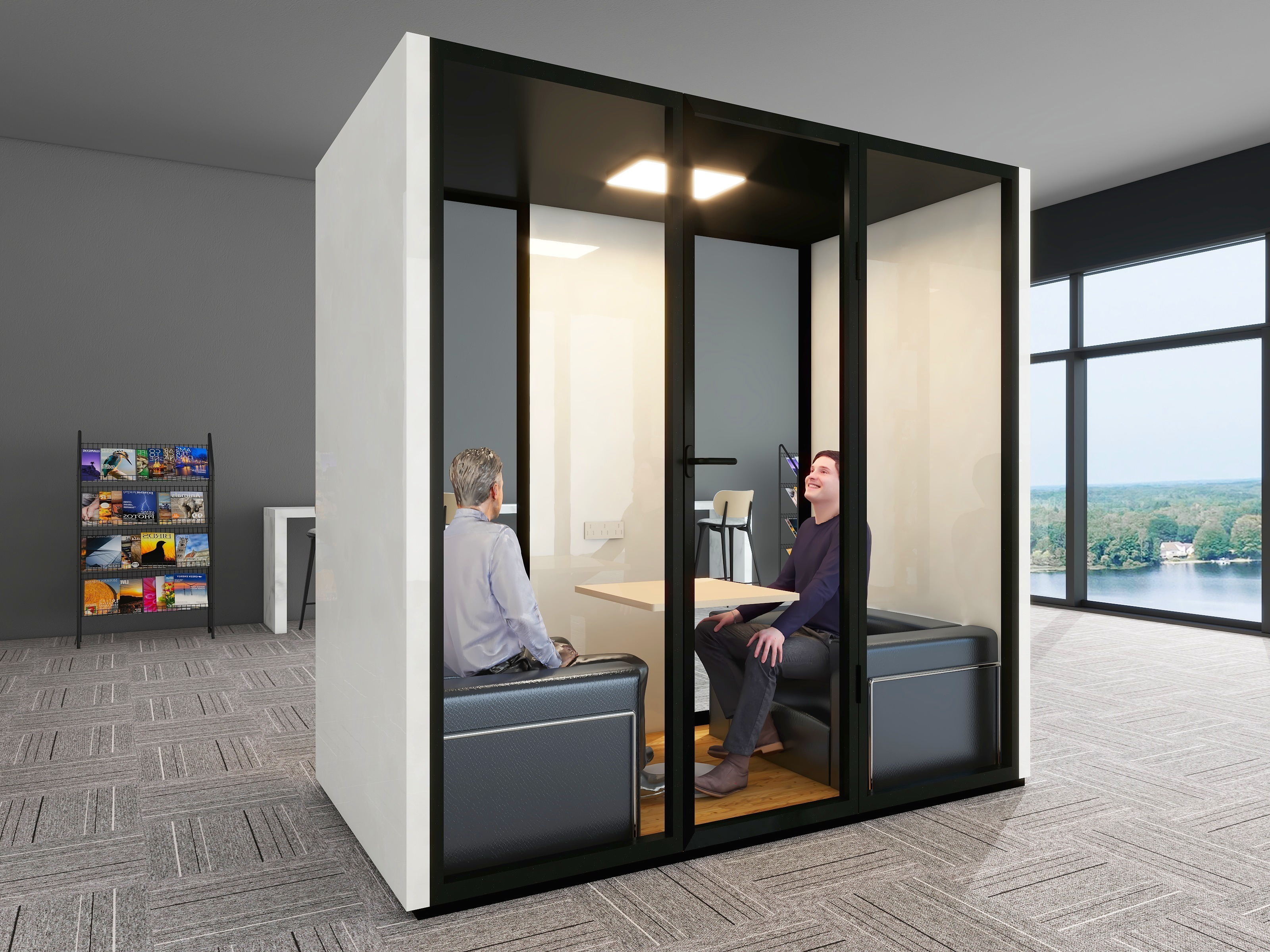 Factory direct sales Acoustic Portable Silence Private Working Soundproof Booth Office Pod