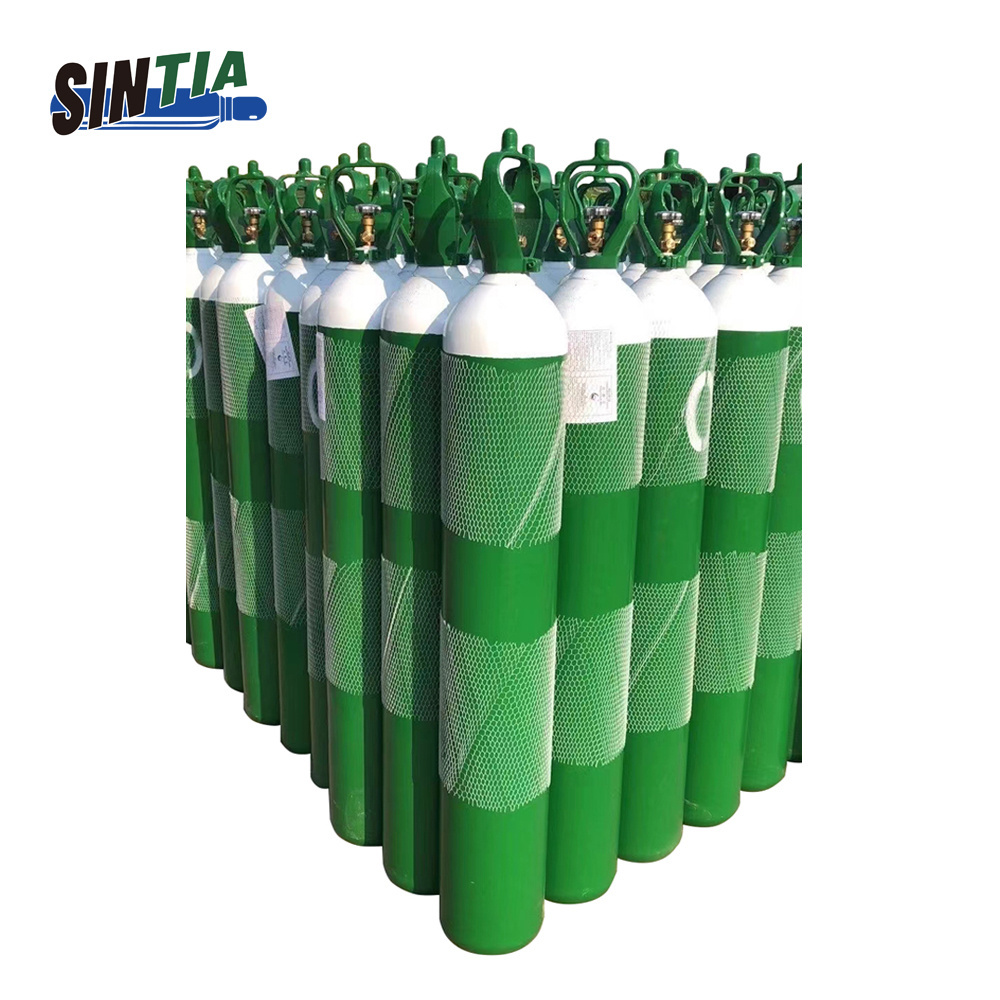 50l Oxygen/argon/Acetylene Gas Cylinders Size 2.7l~50l Storage Tank China Supplier