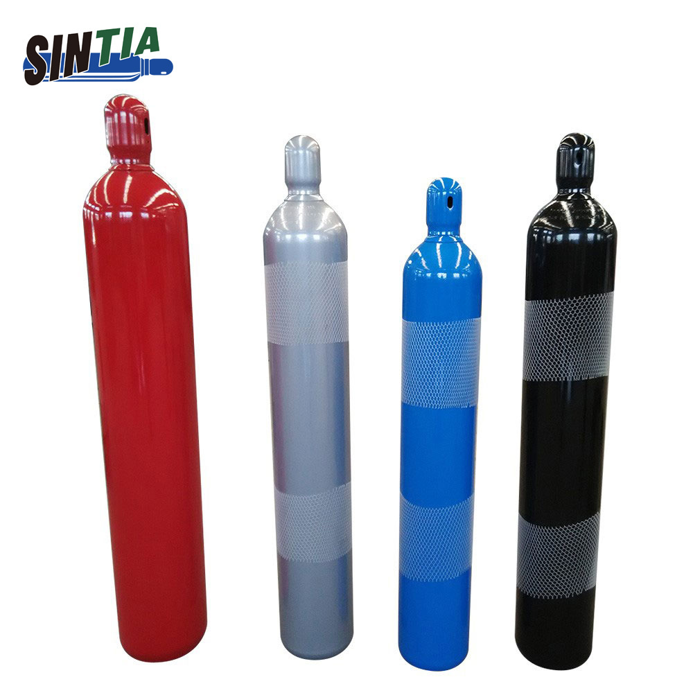 50l Oxygen/argon/Acetylene Gas Cylinders Size 2.7l~50l Storage Tank China Supplier