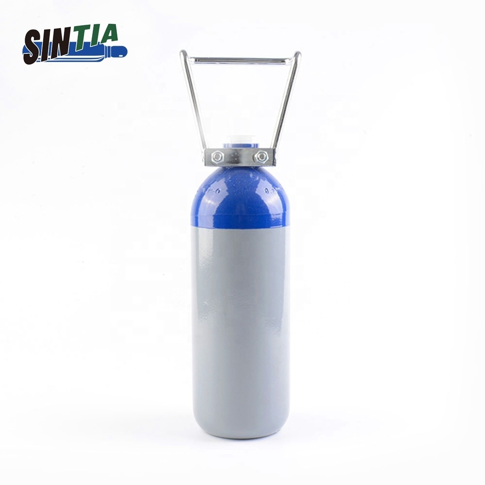 2.7L Oxygen/Argon C2H2 Acetylene Gas Cylinders Size 2.7L Storage Tank China Supplier