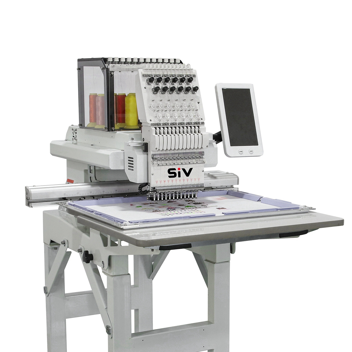 high speed computerized embroidery machine single head domestic embroidery machine flat embroidery computer machine