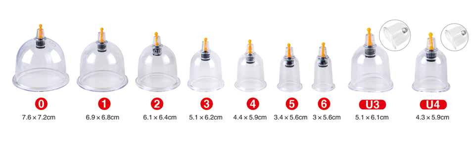 Disposable Suction  Cuuping Hijama Cups Wholesale