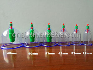 chinese vaccum cupping set 12 piece cupping set