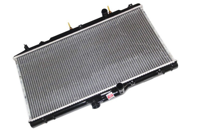 heavy duty truck engine radiator  for MITSUBISHI FUSO 8DC9 6D24 mixer parts