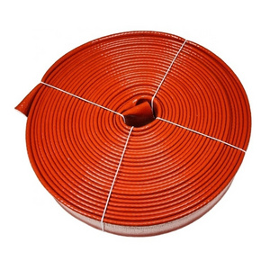 40mm Inner Diameter Fiberglass Fire-Proof hose Sleeving Fire-Resistance high temperature protection  Sleeves for pipe protection