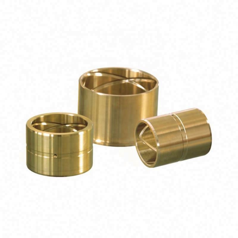 High performance copper alloy sleeve and flange bushing