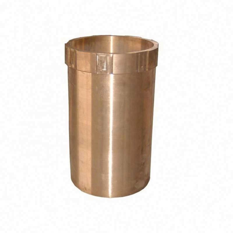 High performance copper alloy sleeve and flange bushing