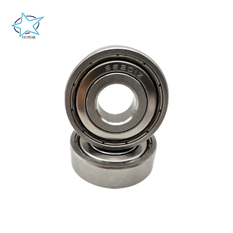 deep groove ball stainless steel bearing SS6201-2Z bearing