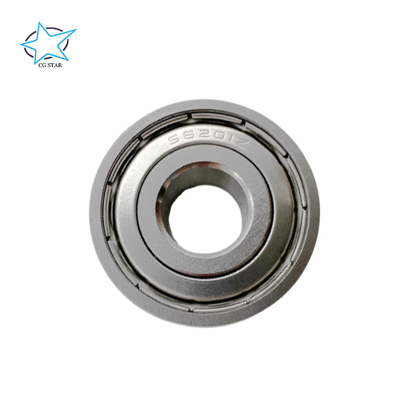 deep groove ball stainless steel bearing SS6201-2Z bearing