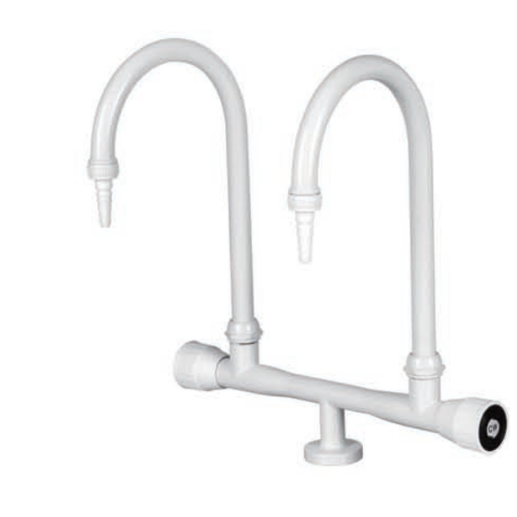 acid resistant brass lab gooseneck sink assay faucet