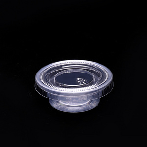 Skydear 0.5 oz Disposable Plastic Pp Sauce Cup Portion Cup Round Plastic Dip Small Food Containers