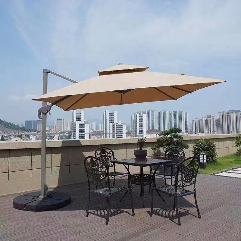 Customized garden umbrella outdoor Furniture Large uv pool umbrella patio rain cover outdoor cantilever umbrella