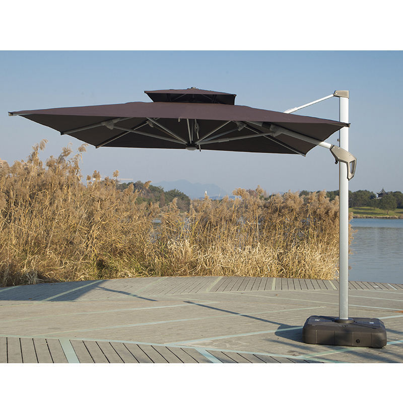 Customized outdoor umbrellas big size garden canterlever umbrella outdoor high end restaurant pagoda outdoor umbrella