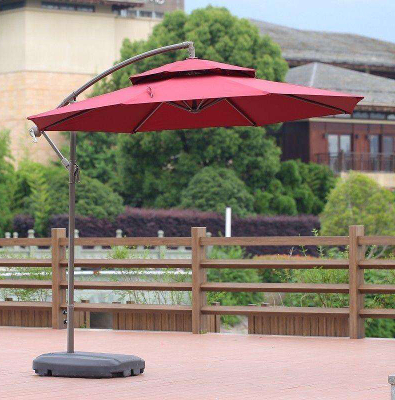 Wholesale Outdoor Folding Green Restaurant Courtyard Sun House Garden Umbrella