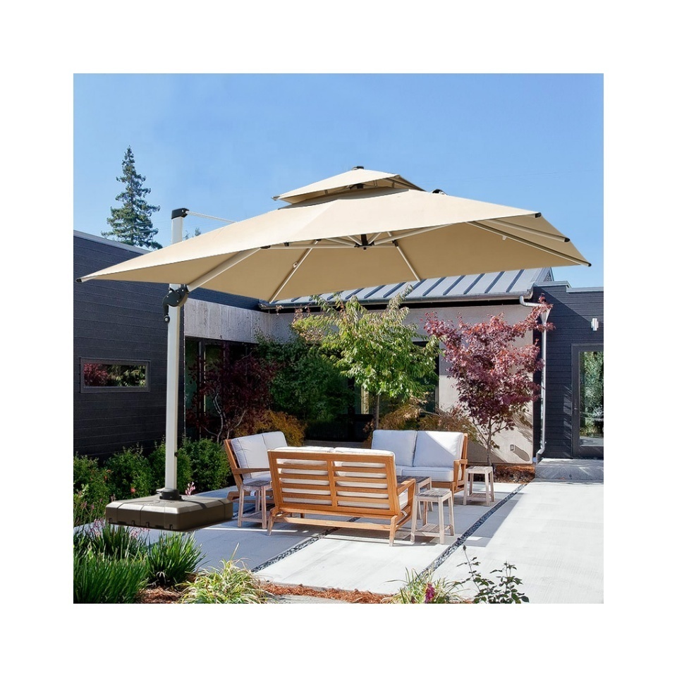 Great Price Superior Quality Hanging 3m umbrellas Outdoor Furniture Huge Patio Garden Parasol Back Yard Umbrella