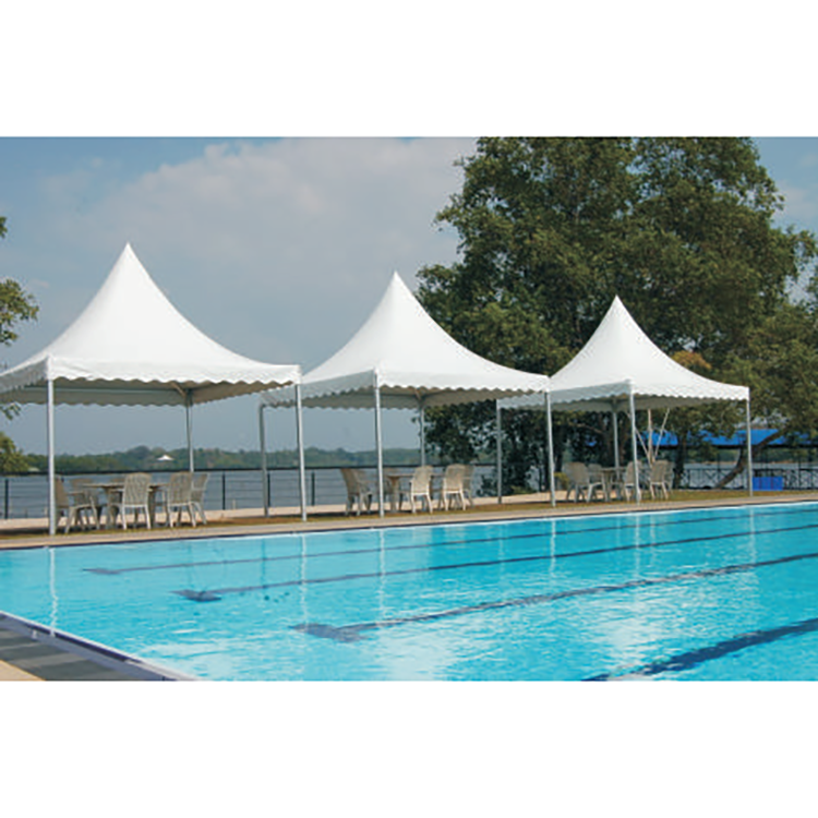 octagon white promoted pagoda tent Sunscreen Pagoda tent with waterproof canopy 3X3 4X4 5X5 10X10