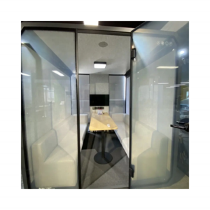 2023 New Custom office Meeting Phone Pod Private Silent Space Sound Proof Booth Soundproof Drum Booth