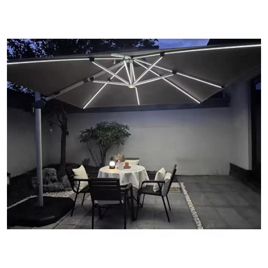 High Quality Good Feedback Roman Garden Umbrella Parasol Large Outdoor Patio Umbrella For Backyard Cafe Poolside Umbrellas